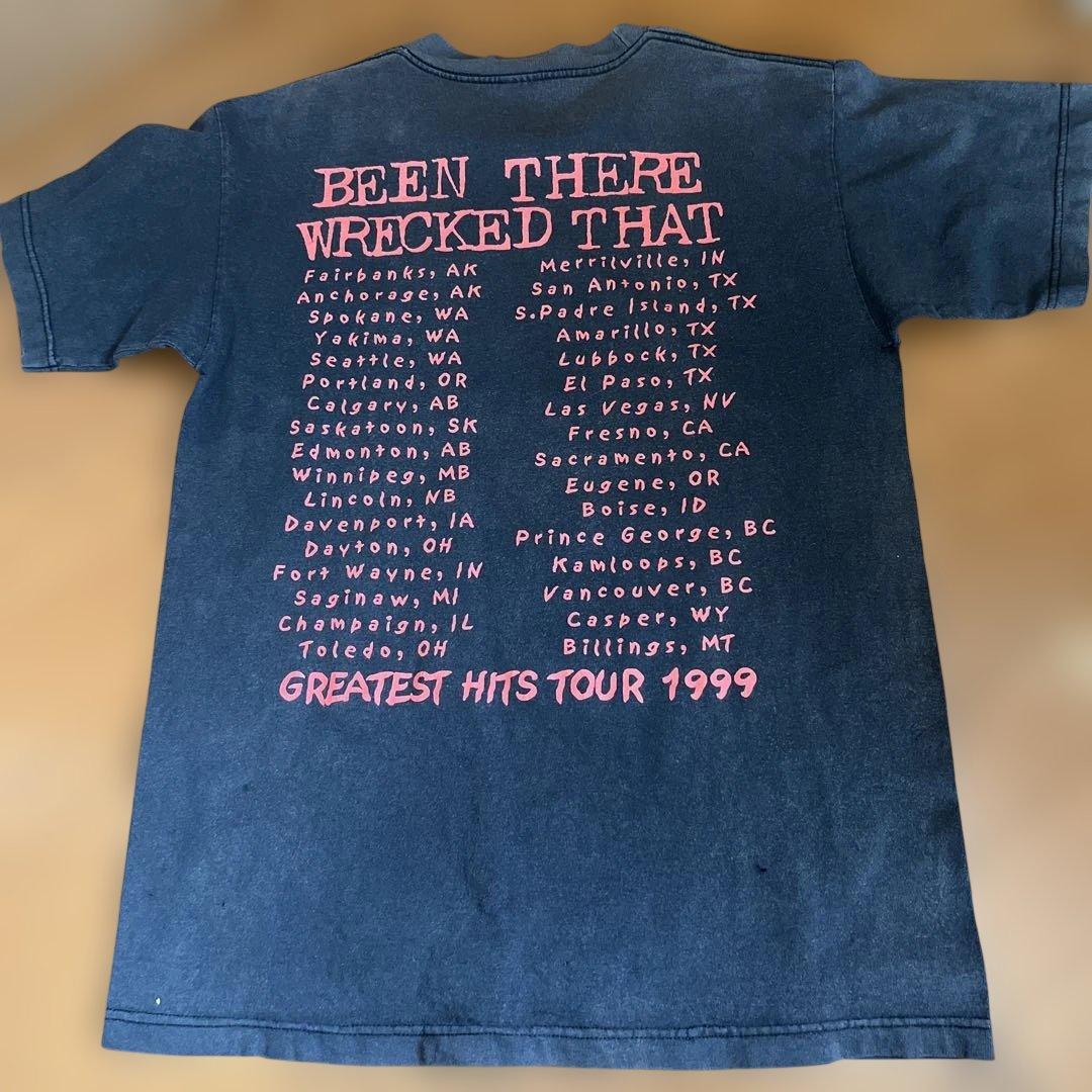 MÖTLEY CRÜE 1999年ツアーTシャツ　バンドT モトリー・クルー