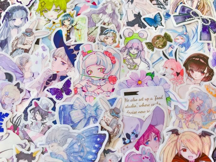 チェリー☆様ご確認用です⭐️人物マステフレークシール( ⸝⸝•ᴗ•⸝⸝ )