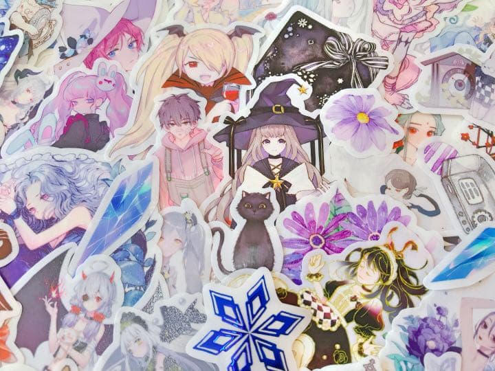 チェリー☆様ご確認用です⭐️人物マステフレークシール( ⸝⸝•ᴗ•⸝⸝ )