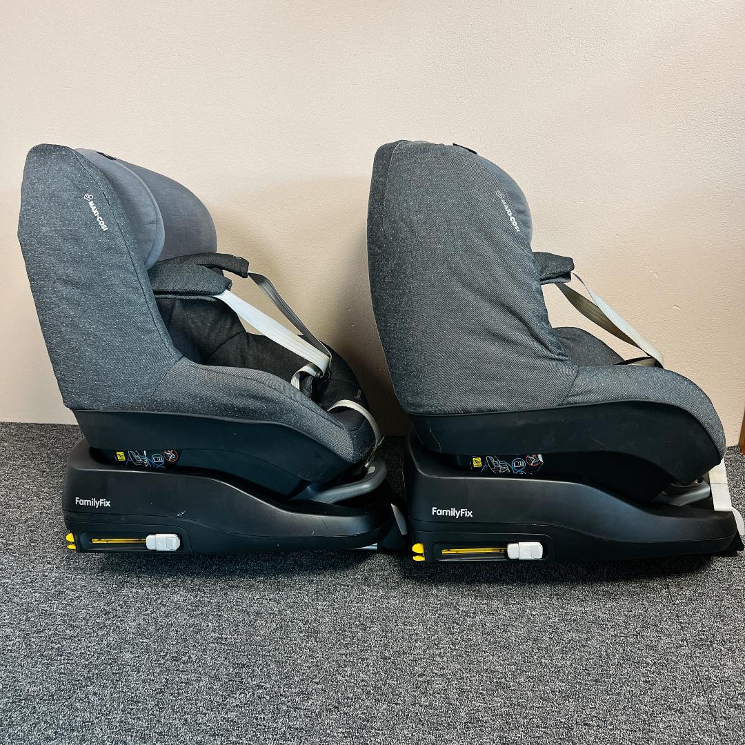 【良品】MAXI-COSI FamilyFix + Pearl 2台セット