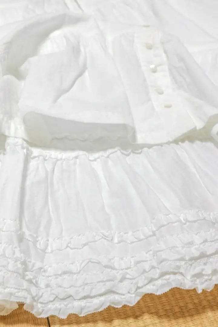 【超美品】ペチスカート重ね風 フレアスカート【PINK HOUSE】