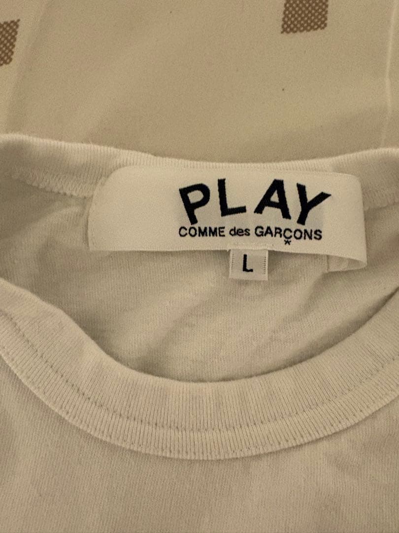 PLAY COMME des GARÇONS カモフラージュハート Tシャツ L