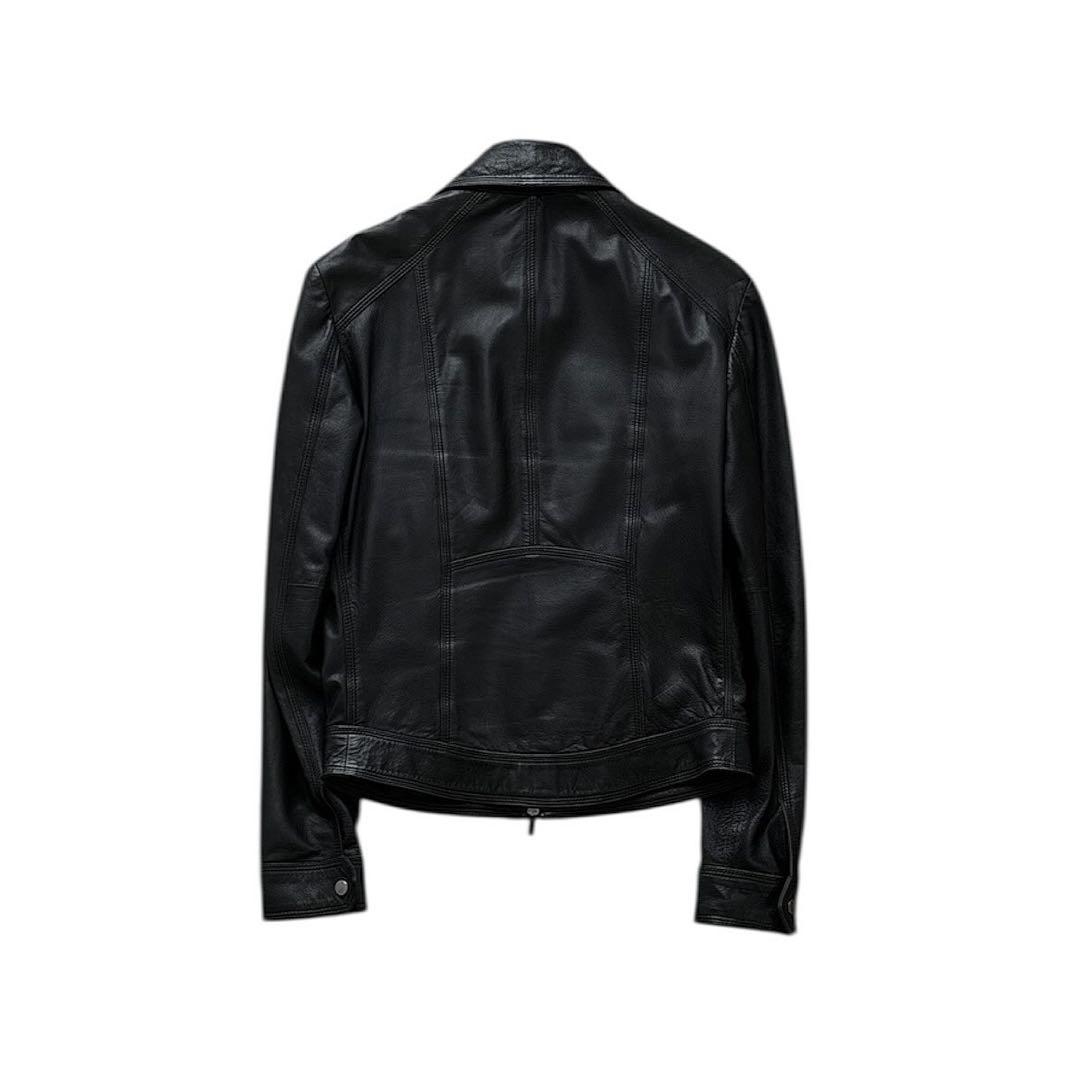 ジャケット・アウター emporio armani lamb leather jacket