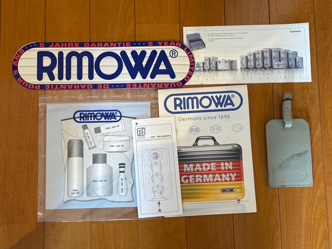 バッグ RIMOWA TOPAS 35L 929.52 CABIN TROLLEY