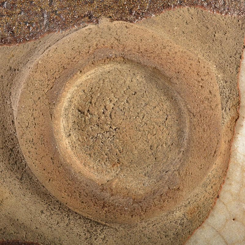 茶道具　織部焼　黒織部茶碗　時代箱　V　6826