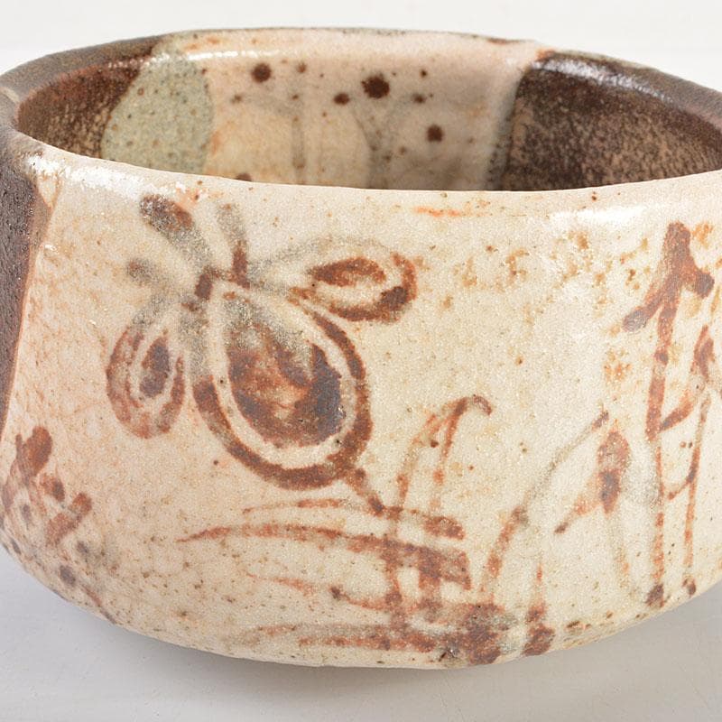 茶道具　織部焼　黒織部茶碗　時代箱　V　6826