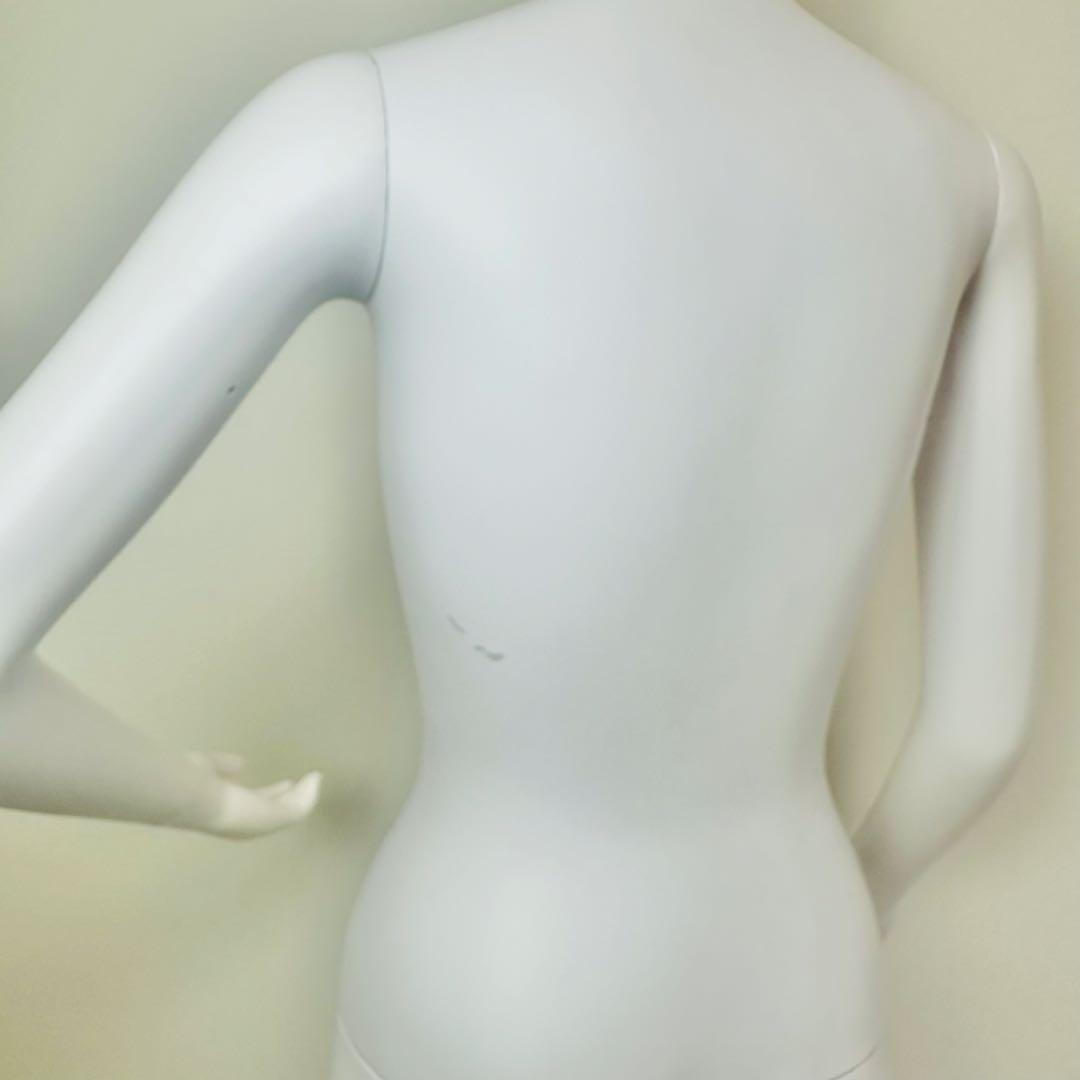 パールイデア 全身トルソー マネキン 女性 ホワイトマネキン 土台付き 高さ調