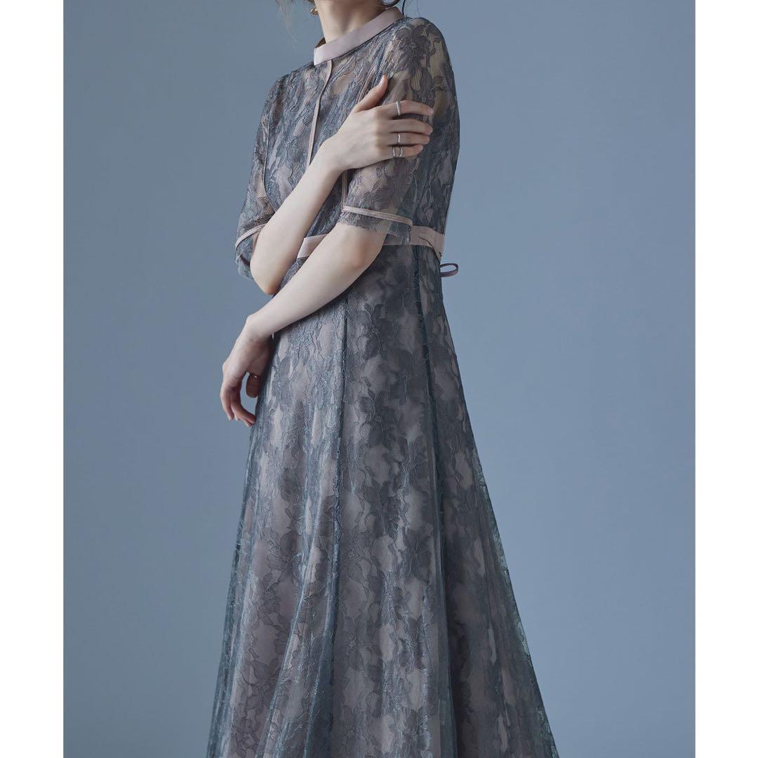 1★新品タグ付き★ドリードール ラッセルレースパイピングレイヤードドレス