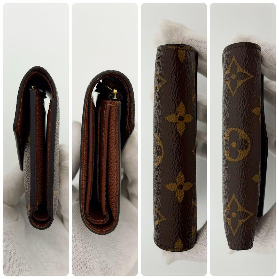 現行モデル★綺麗★ルイヴィトン モノグラム ヴィクトリーヌ 三つ折り財布