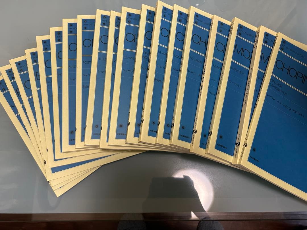 ピアノ楽譜合19冊(ショパン等)