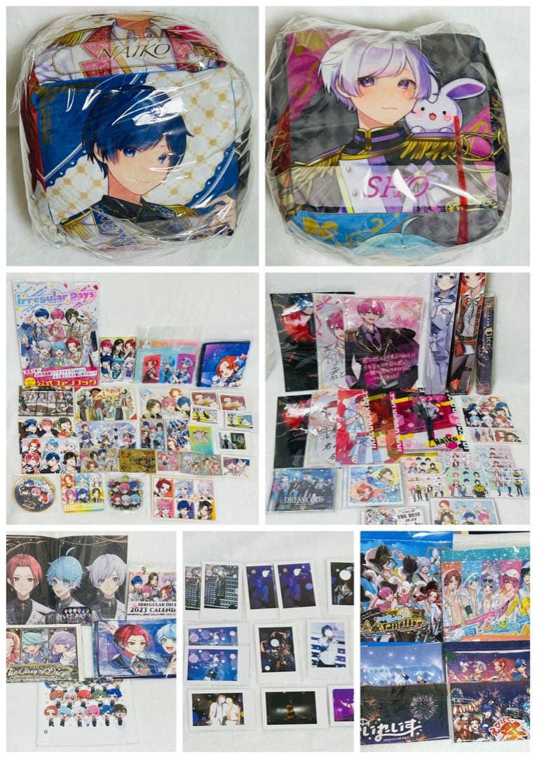 いれいす　ダイスクッション　ショッパー トートバック　ファンブック　チェキ