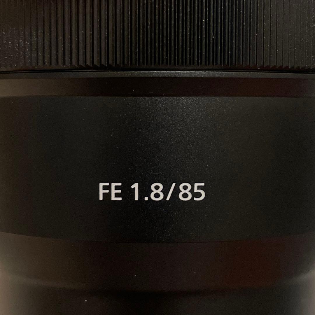 SONY レンズ　FE 85mm F1.8 単焦点レンズ