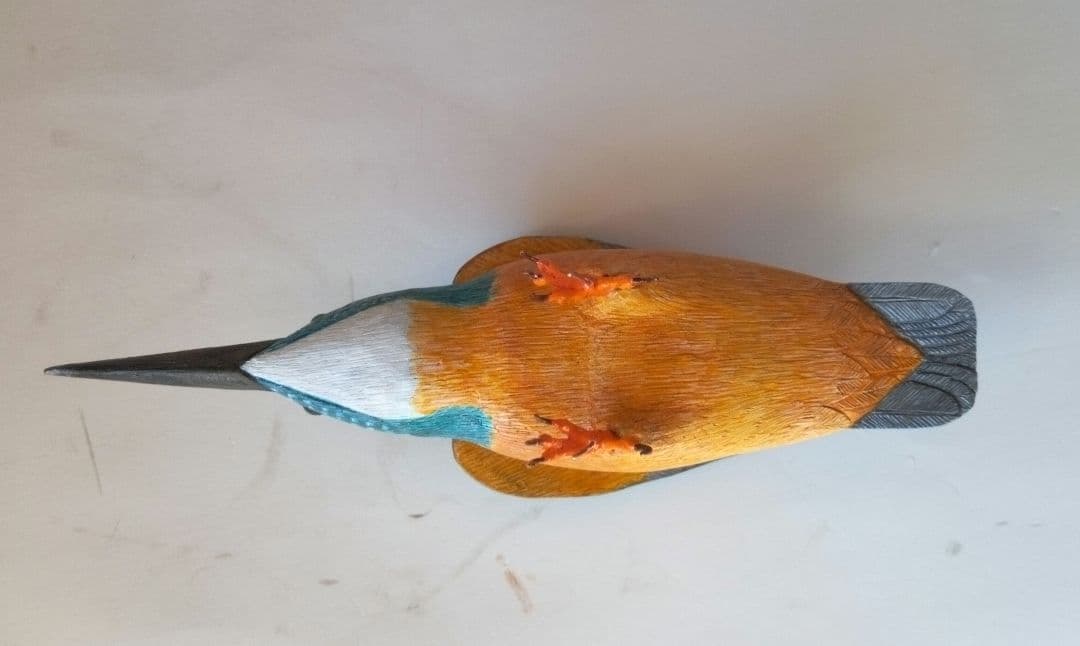 バードカービング　カワセミ