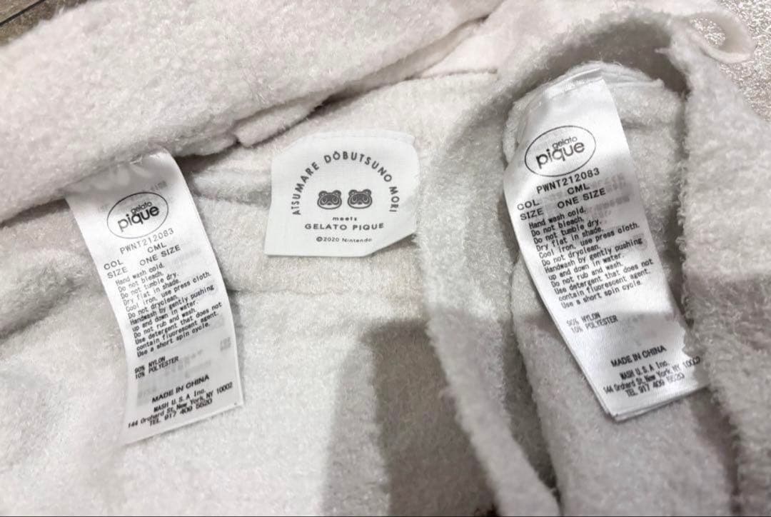 【ジェラートピケ】つぶまめジャガードプルオーバー＆ショートパンツ／２点セット