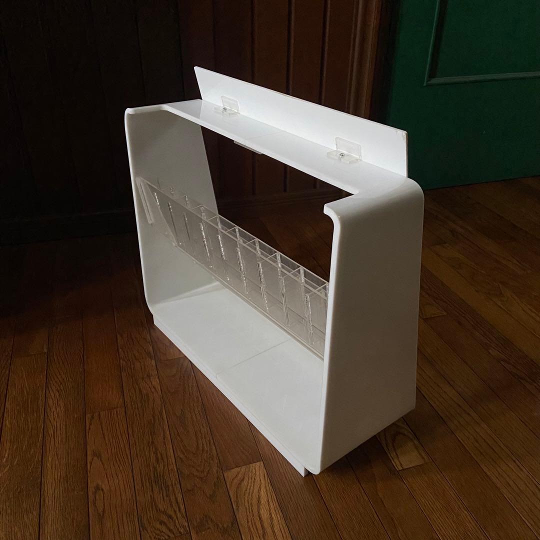 昭和レトロ　店舗什器　ペンスタンド　　三菱ボールペン　スペースエイジ