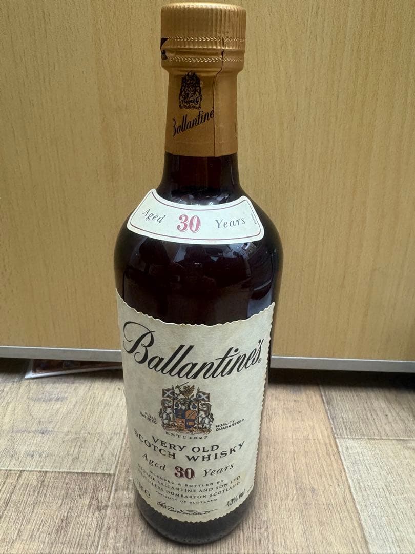 バランタイン３０年　ヴィンテージウィスキー