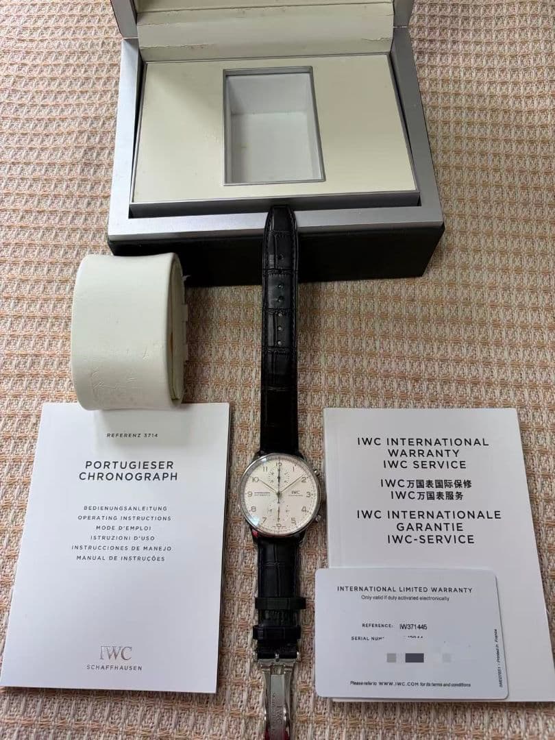 IWC ポルトギーゼ　クロノグラフ　オートマティック　IW371445