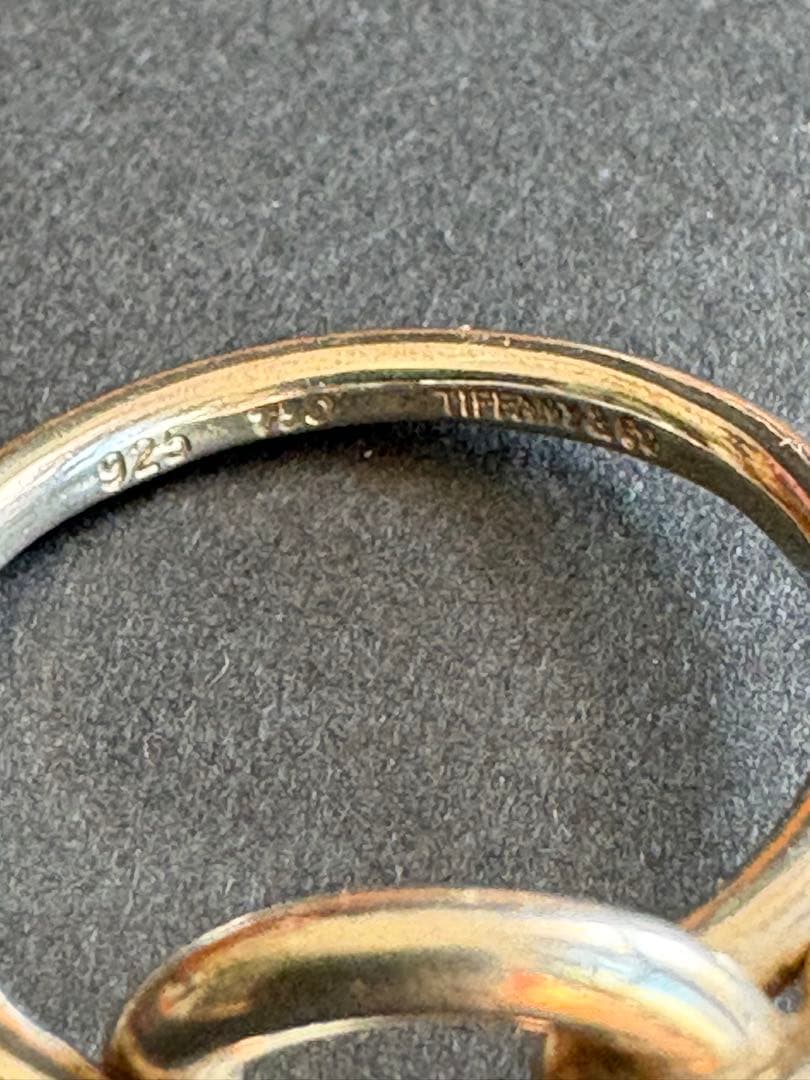 Tiffany & Co. ティファニー ラブノットSV925リング