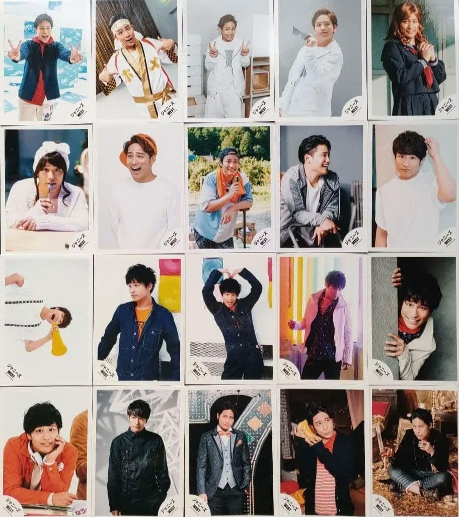 桐山照史 ジャニーズWEST WEST. 公式写真 ① ソロ 個人のみ