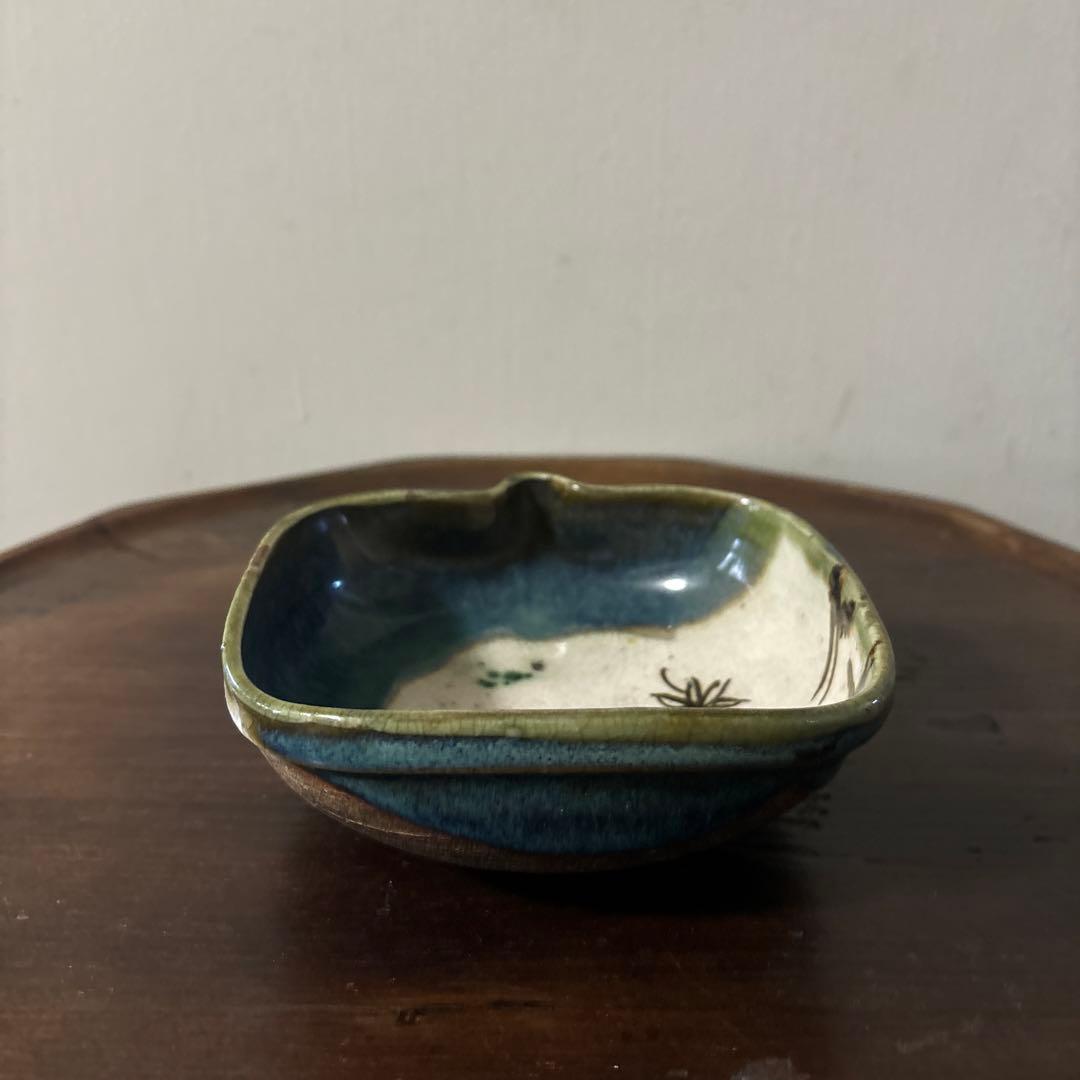 時代織部　向付け　美濃　瀬戸　古美術　茶道具　懐石　酒器　志野　唐津　備前　李朝