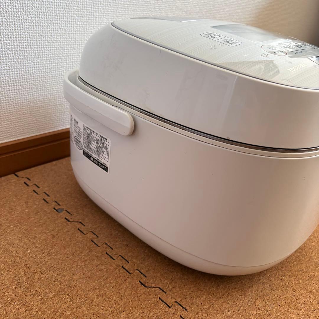 【良品】TOSHIBA RC-18VQL 10合 真空圧力IH ジャー炊飯器