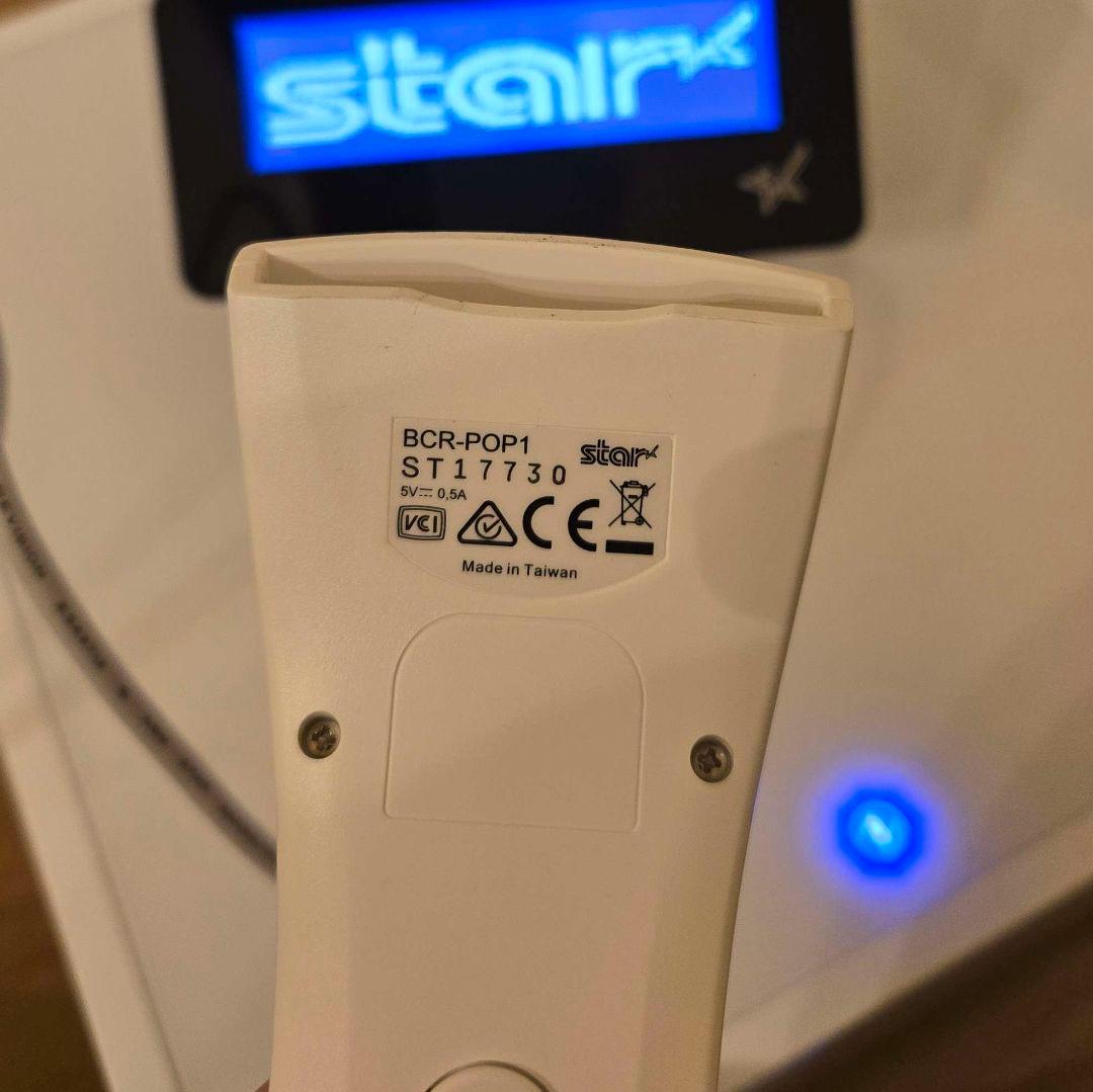 スター精密 mPOP レジ用品 バーコードリーダー ディスプレ付 POP10