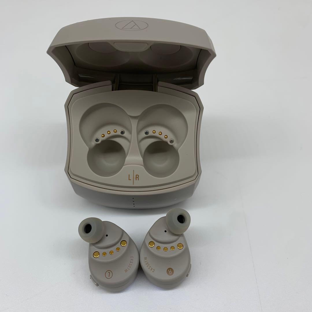 【ほぼ新品】audio−technica ATH-CKS50TW BG