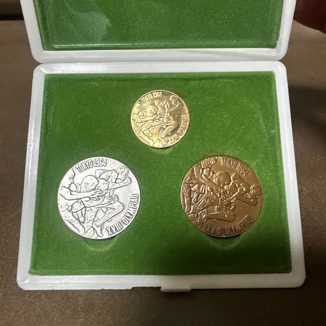 1964年 東京オリンピック 記念メダル 金 銀 銅 セット