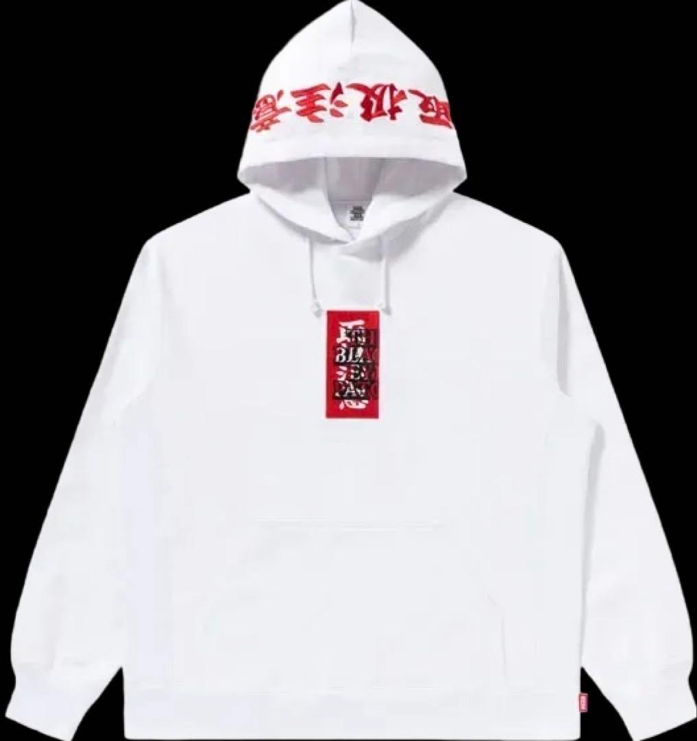 THE BLACK EYE PATCH 取扱注意パーカーホワイト