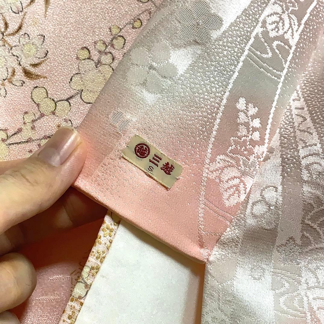 春*野様 【極美品】振袖　６点セット　三越謹製　吉祥文様　藤　花車　身丈167.