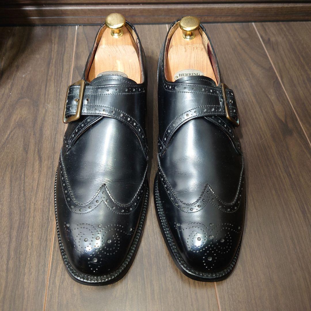 【希少品】旧チャーチ マスタークラス シングルモンク フルブローグ 7F