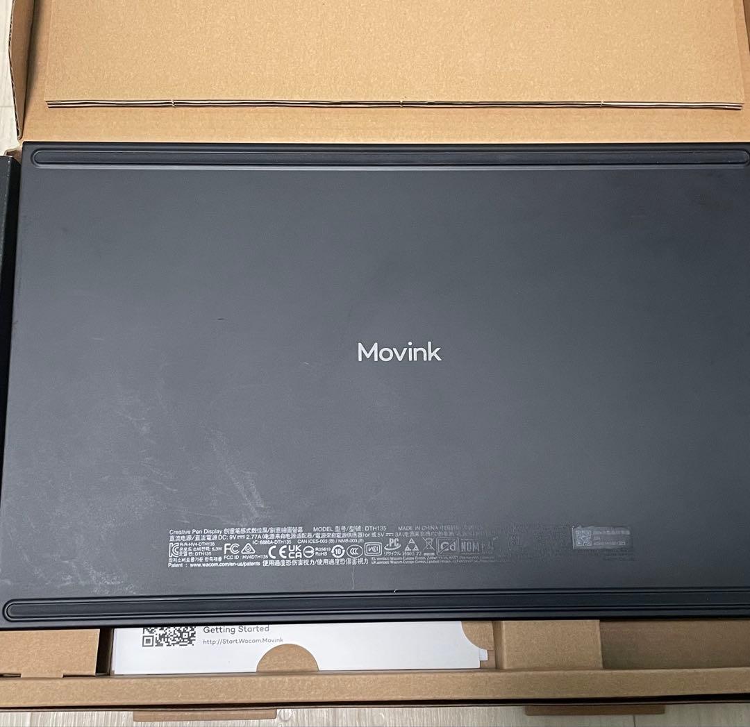 Wacom Movink 13 スタンドとスリーブ付き