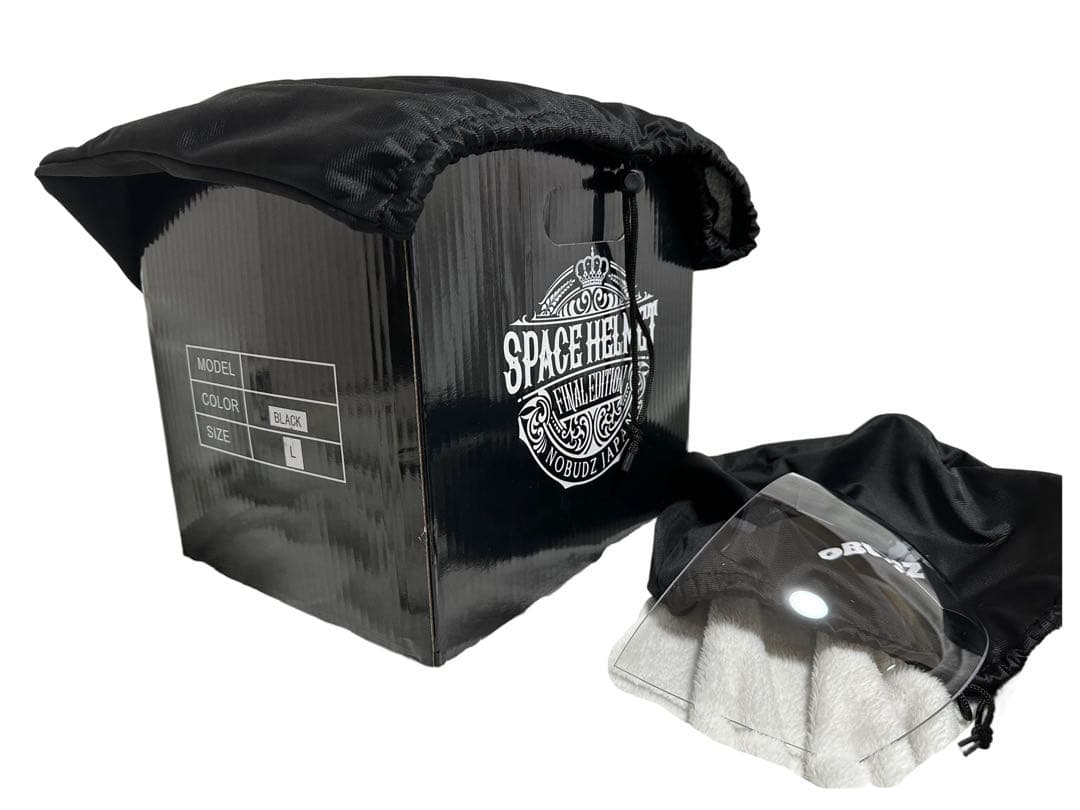 NoBudz SPACE HELMET FINAL EDITION （BLK）