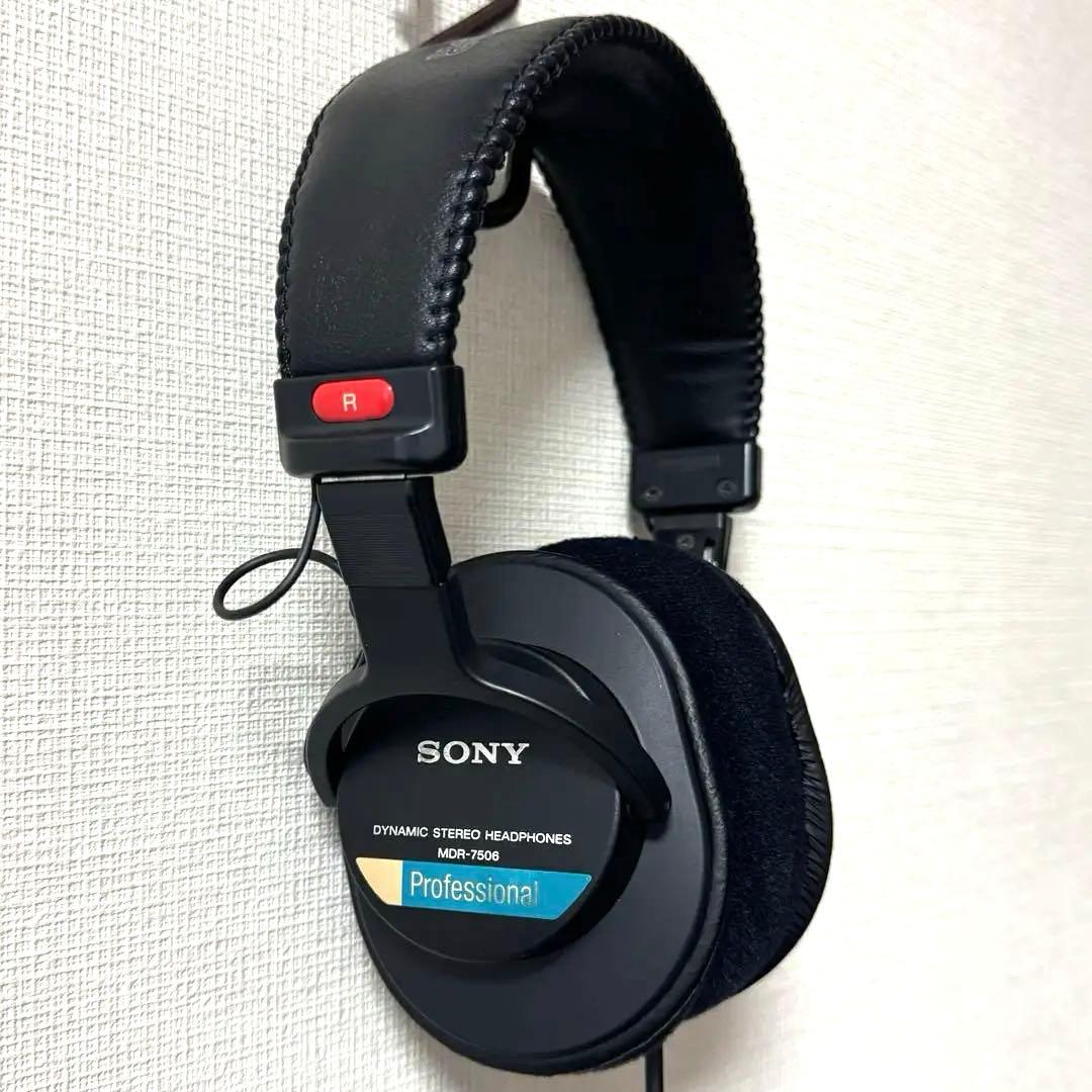 【美品】ソニー SONY MDR-7506 ダイナミックステレオヘッドフォン