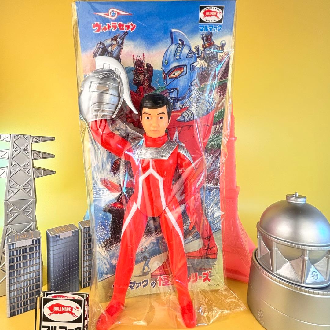 ブルマァク マスク取れ ウルトラセブン 大　新品・未開封品