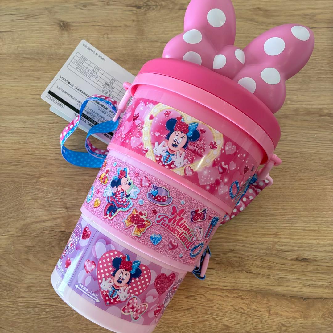 新品　ミニー　パルパルーザ　ポップコーンバケット　スナックケース　ディズニー