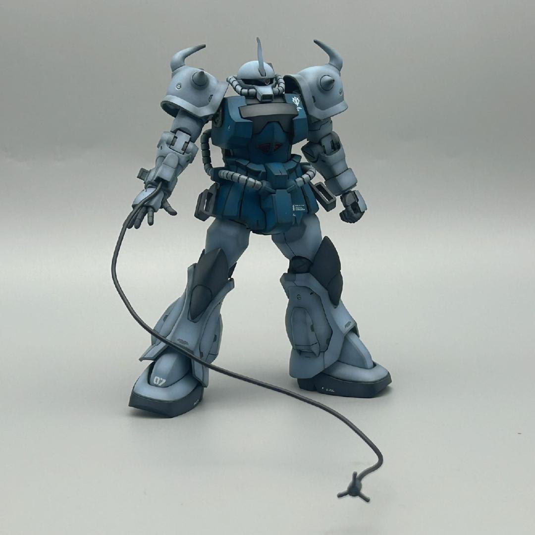 【たーぼー】HGグフカスタム　電飾塗装済完成品