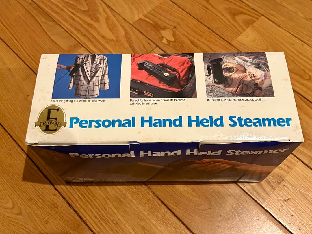 【現状品】Jiffy Steamer ESTEAM ジフィー ハンドスチーマー