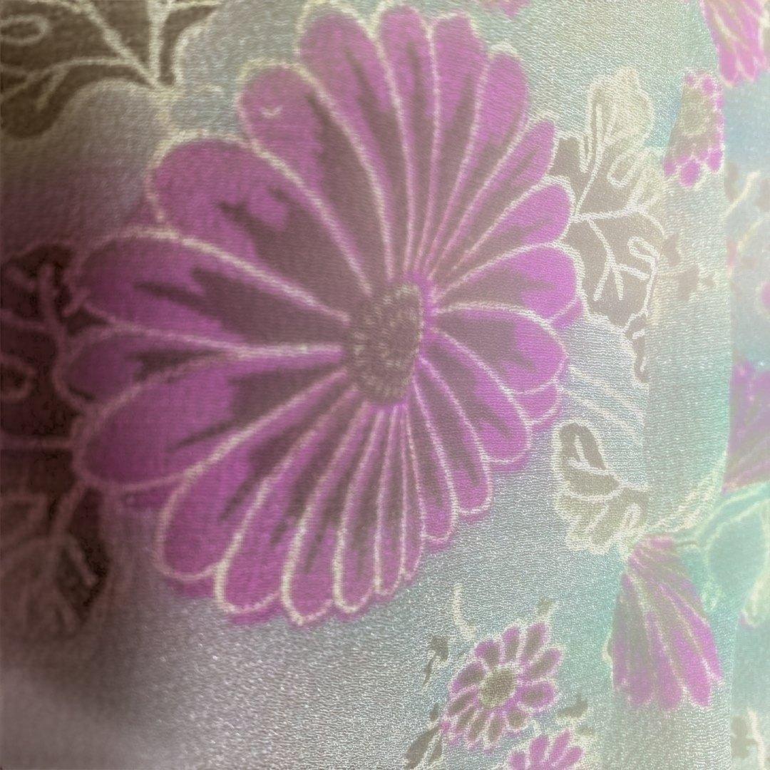 市松人形用着物　江戸縮緬　12号　４３ｃｍ位　帯セット　肌着　筥迫