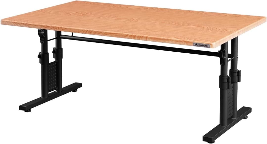 Bauhutte ( バウヒュッテ ) 昇降式 ゲーミングデスク ロータイプ