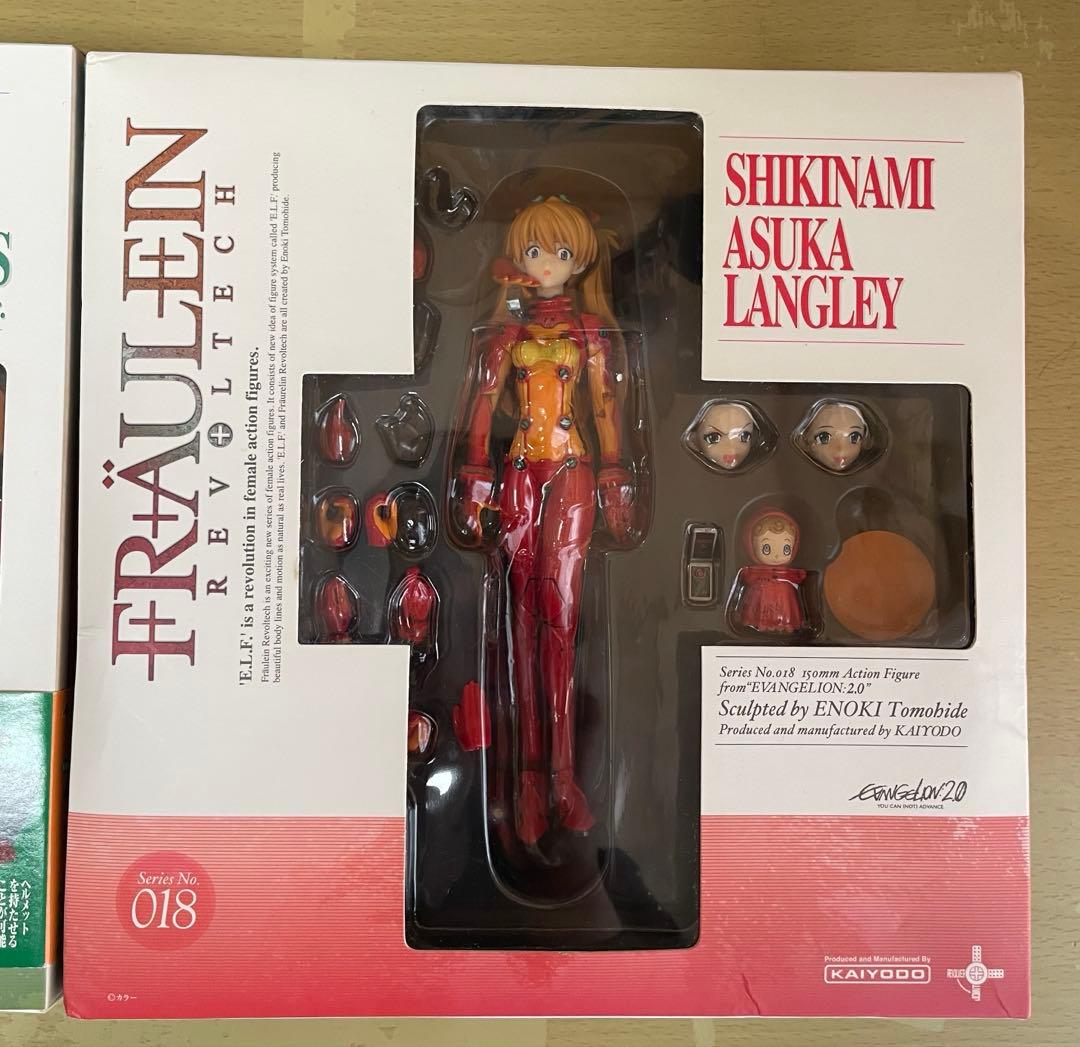 [廃盤]エヴァンゲリオンアスカ・ラングレー 真希波・マリ・イラストリアスフィギア