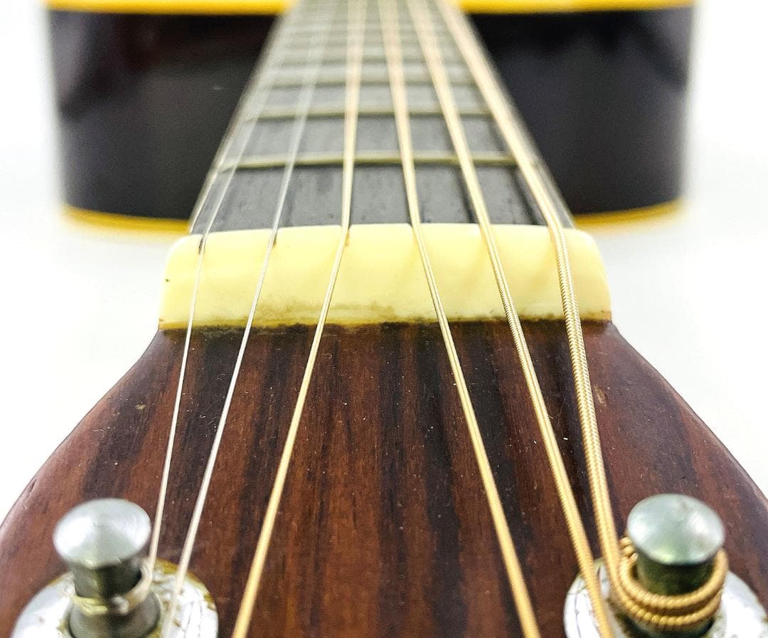 Morris W-20 トップ単板 低弦高 1970年代 ビンテージ【整備品】