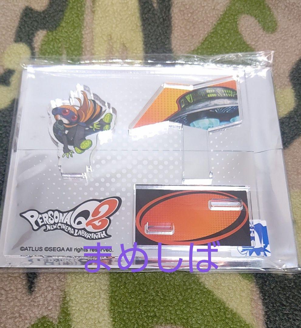 【ペルソナ5】ダブルアクリルミニフィギュア 佐倉双葉/ナビ