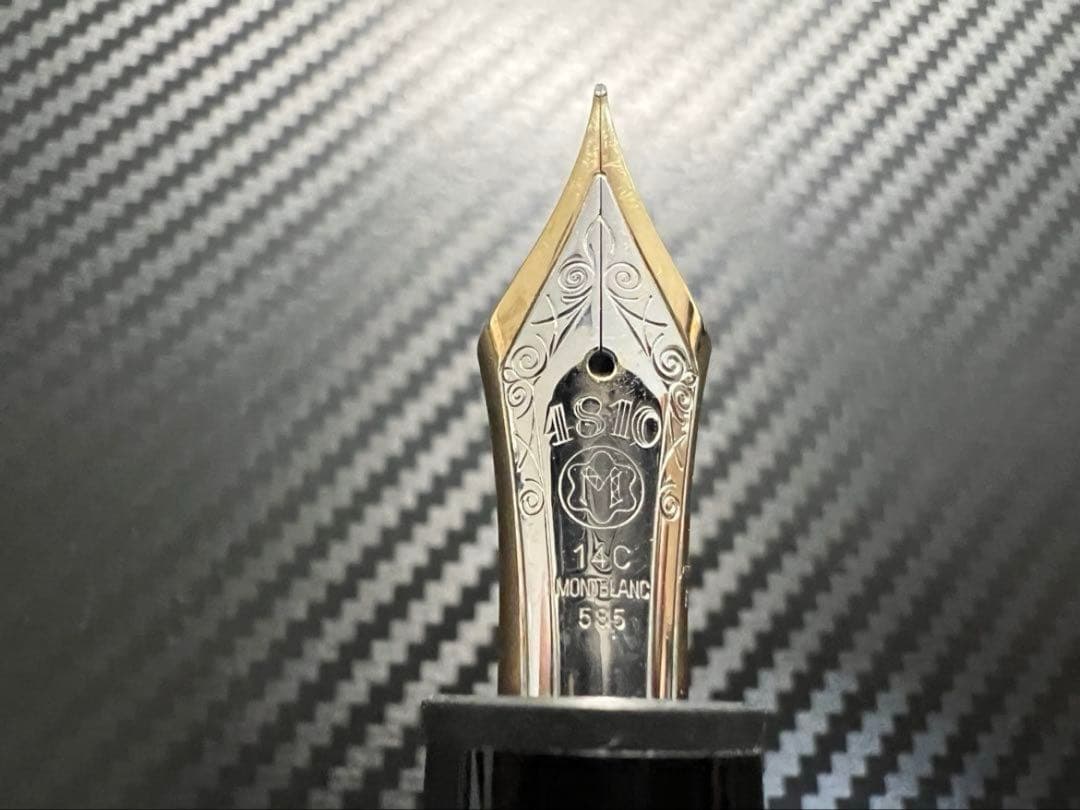 モンブラン 万年筆 極美品 149 14C 中白 F