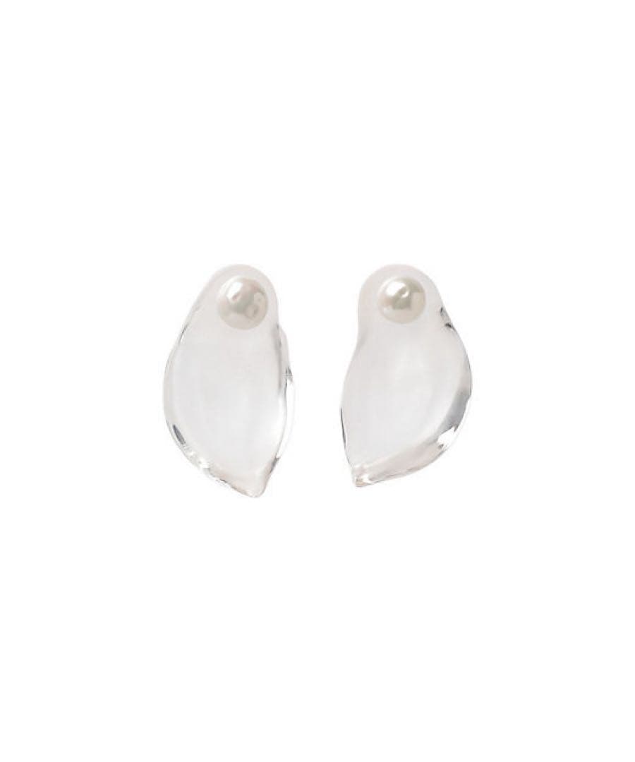 最終値下げ　mame Organic motif Glass Earrings