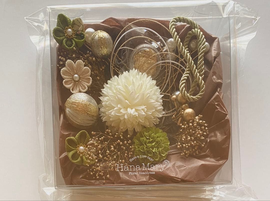 草履 バッグ 髪飾りセット　成人式　振袖　着物