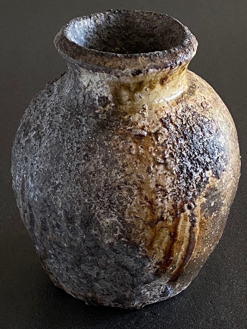 伊賀焼 Iga ware 壺 蹲 うずくまる Jar 谷本光生 R01