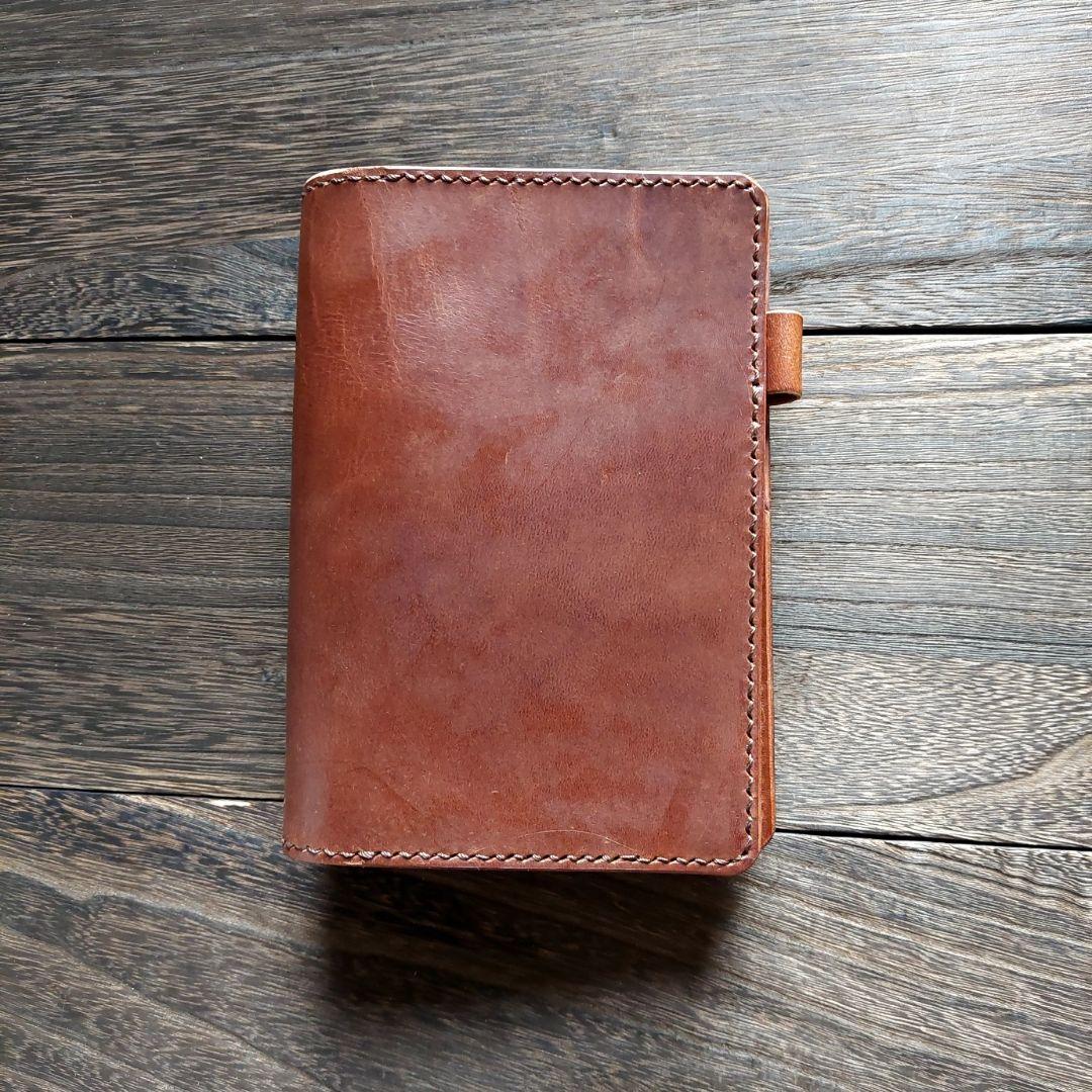 【きゃんきゃん】システム手帳カバー バイブルサイズ ＊ベルト無し