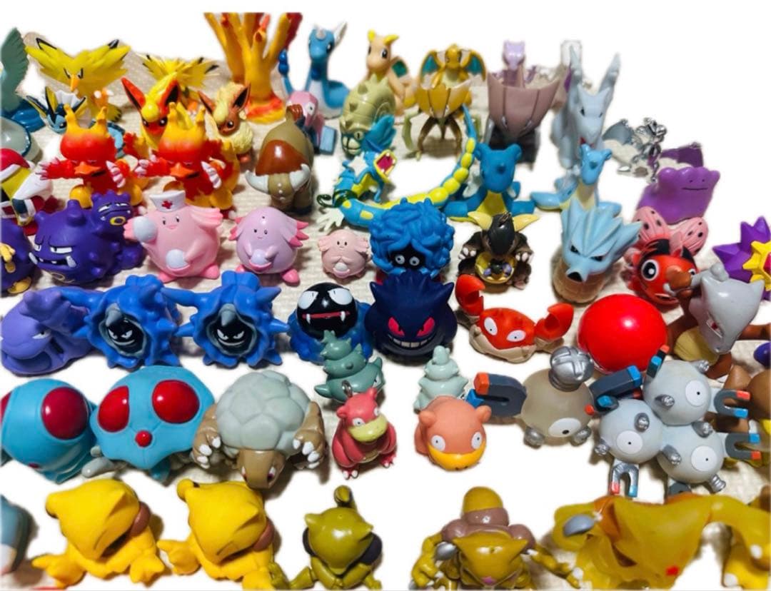 【ポケモン】初期 指人形・フィギュア・ソフビ 大量セット！ 絶版・希少品多数！