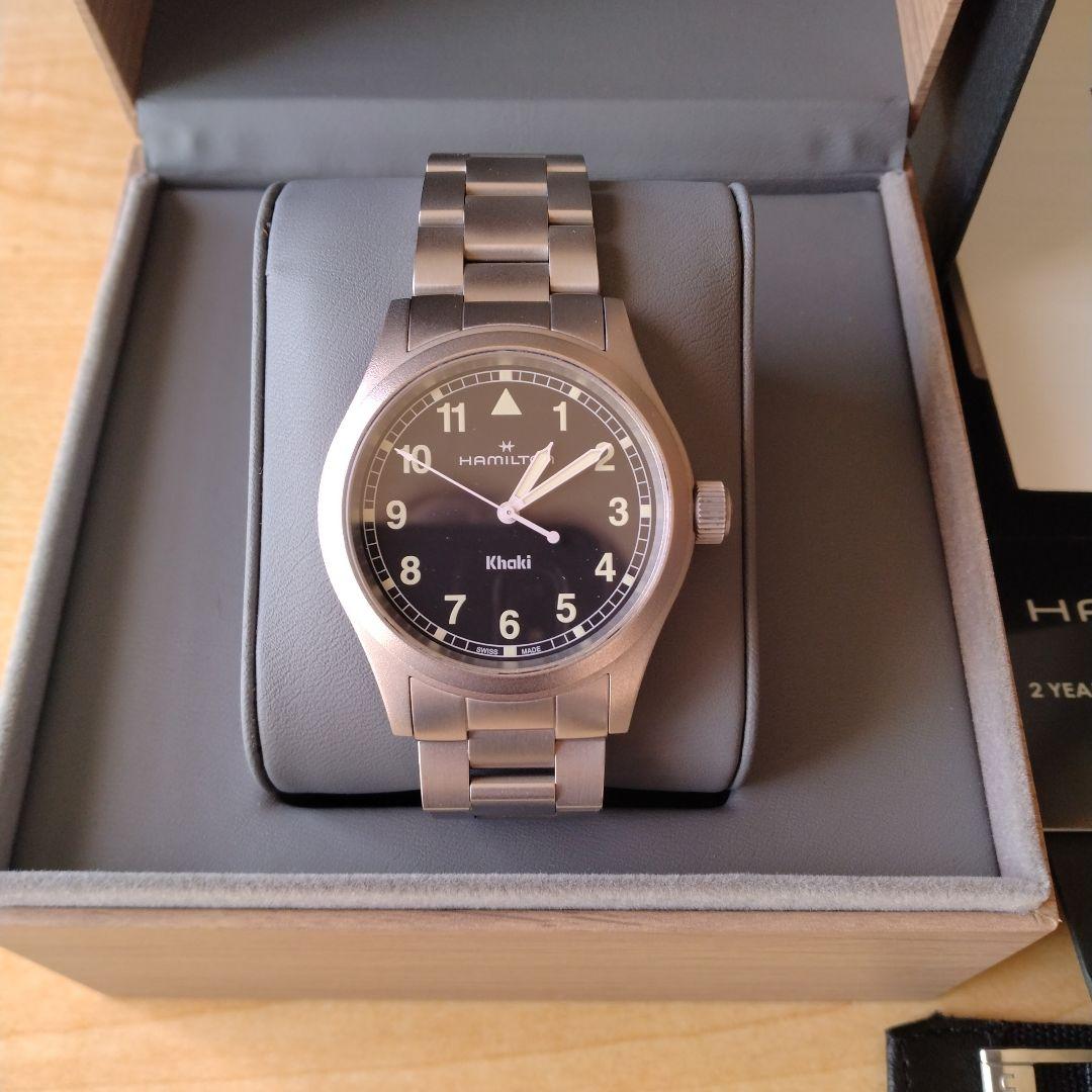 Hamilton カーキフィールド クォーツ 38mm　H69401130